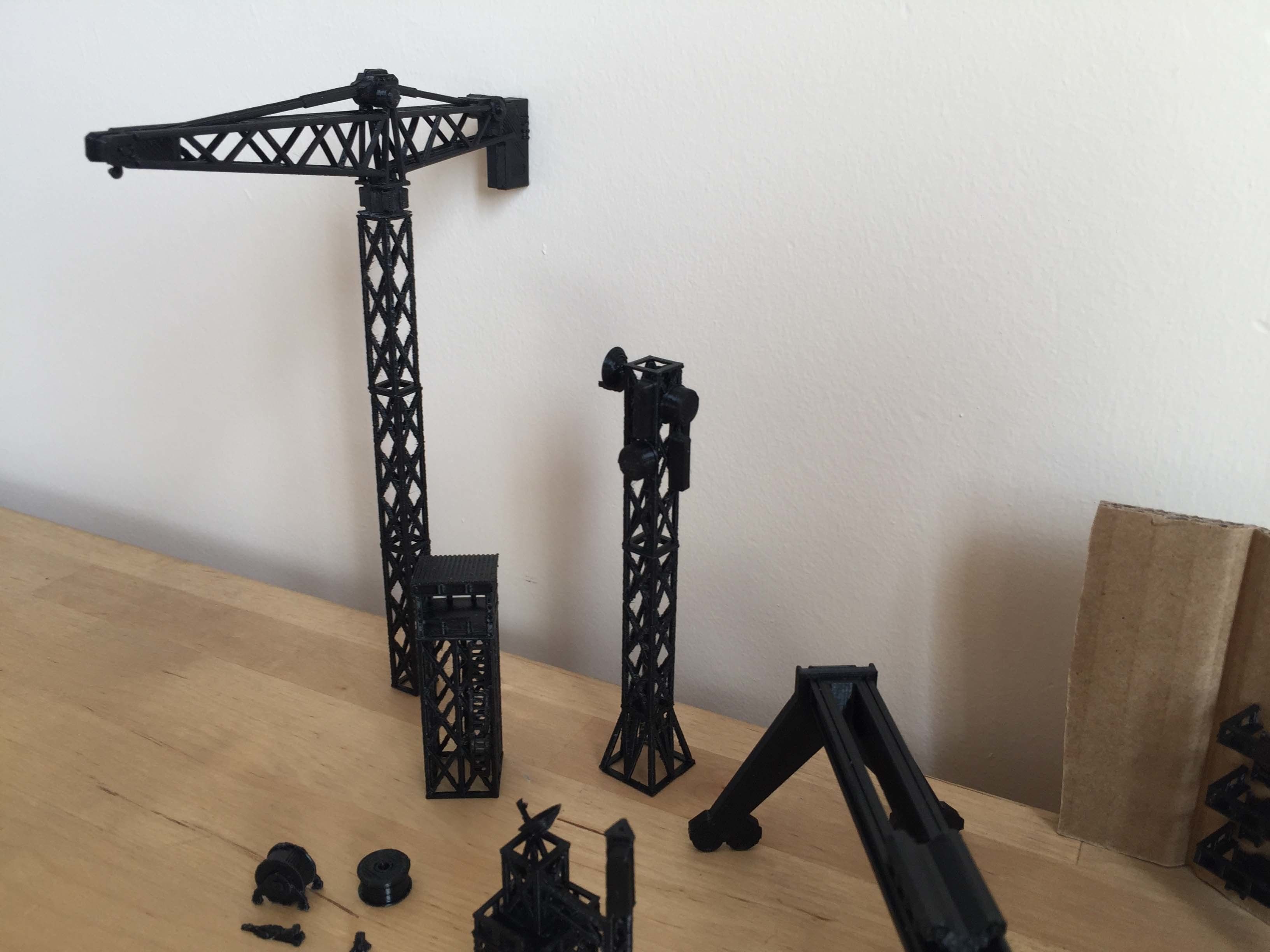 Infrastructure and Objectives Pack 03 3D print model_7