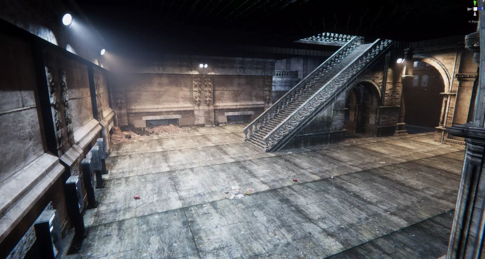 Decorations city assets for game Low-poly 3D model_3