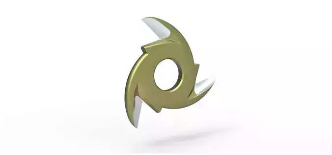 Kligat Throwing Star from Star Trek The Original Series 3D print model