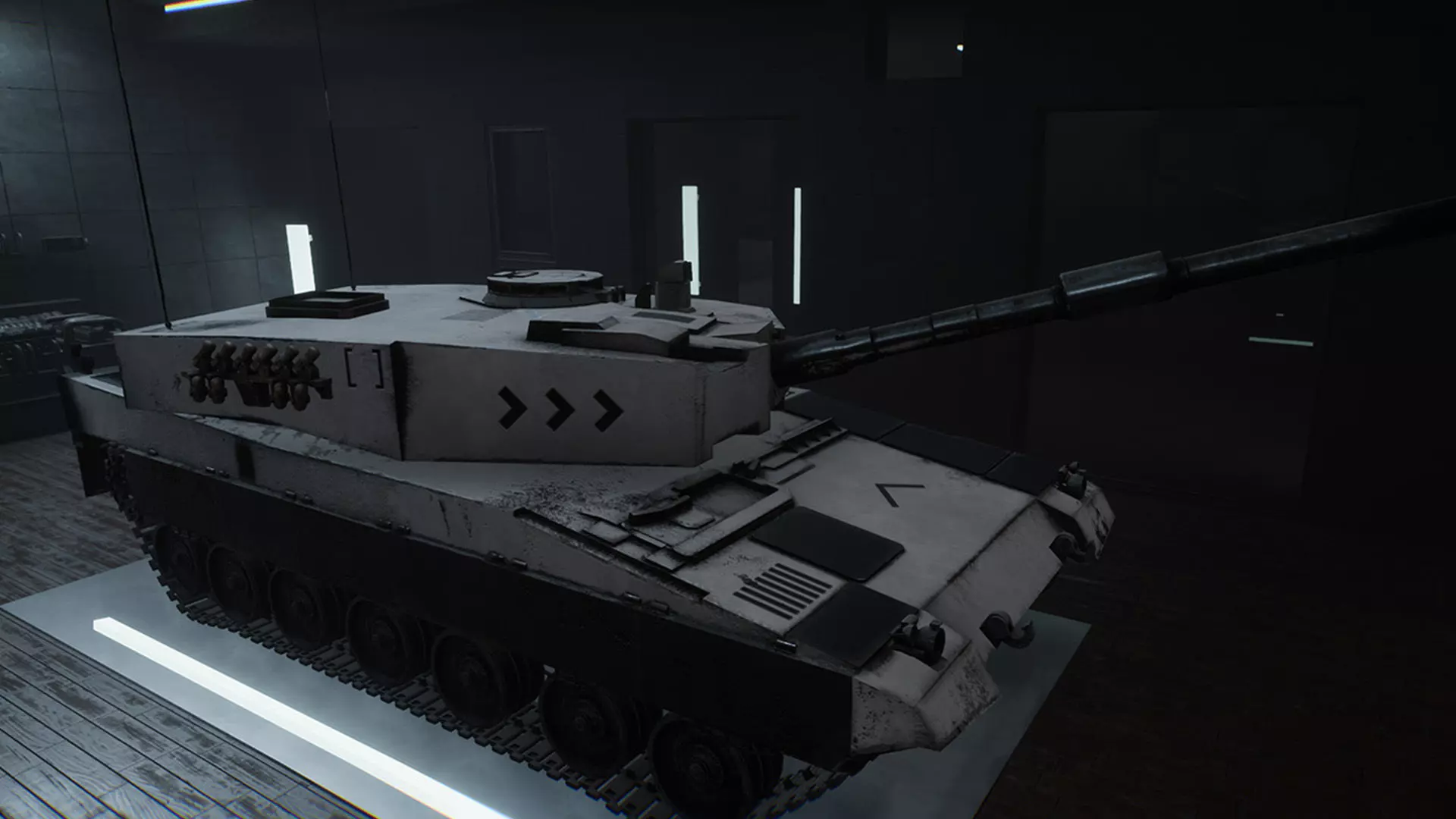 Custom Military Vehicles - Tank - Part D - 2 Vehicles Low-poly 3D model_0