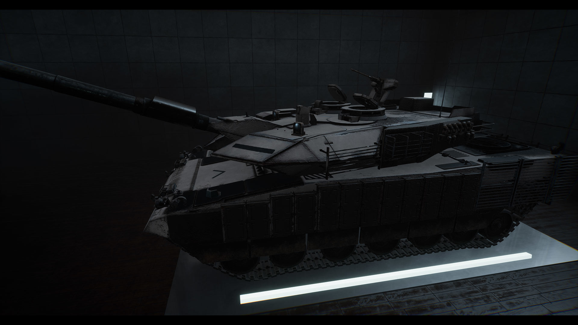 Custom Military Vehicles - Tank - Part D - 2 Vehicles Low-poly 3D model_4