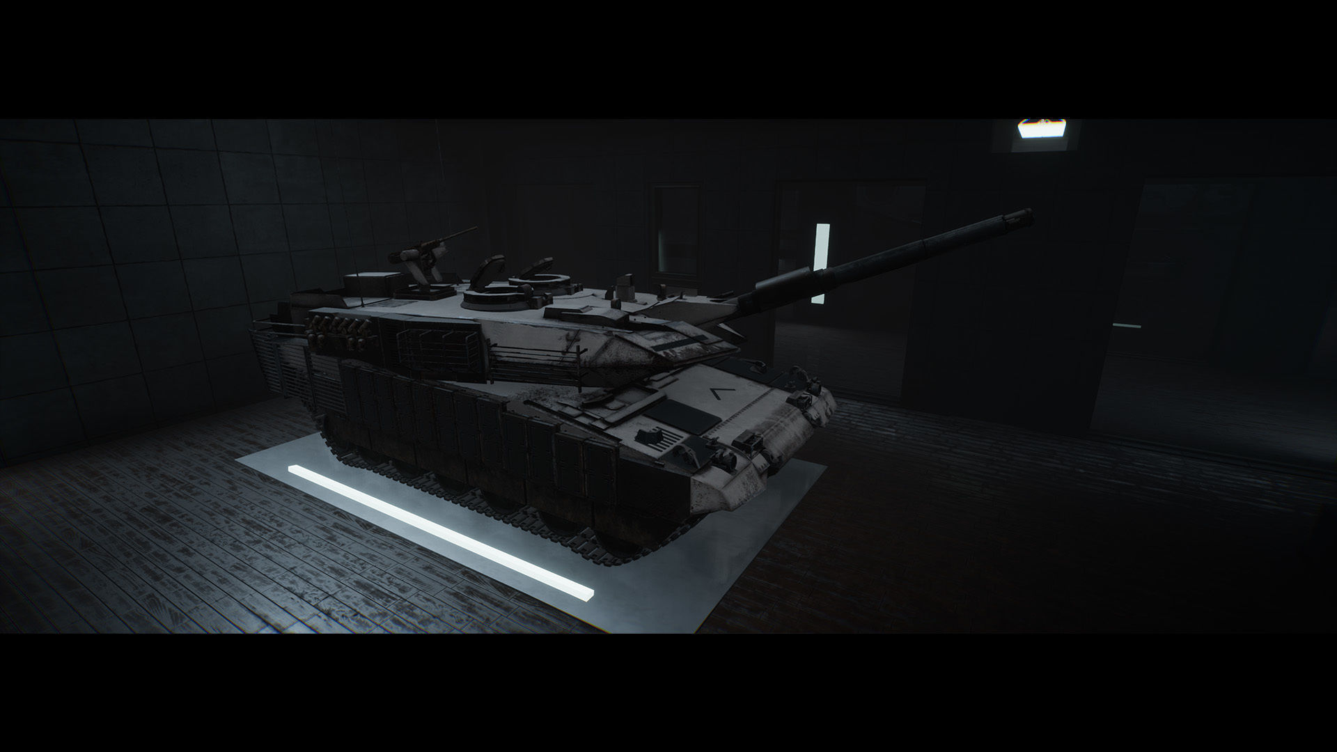 Custom Military Vehicles - Tank - Part D - 2 Vehicles Low-poly 3D model_2