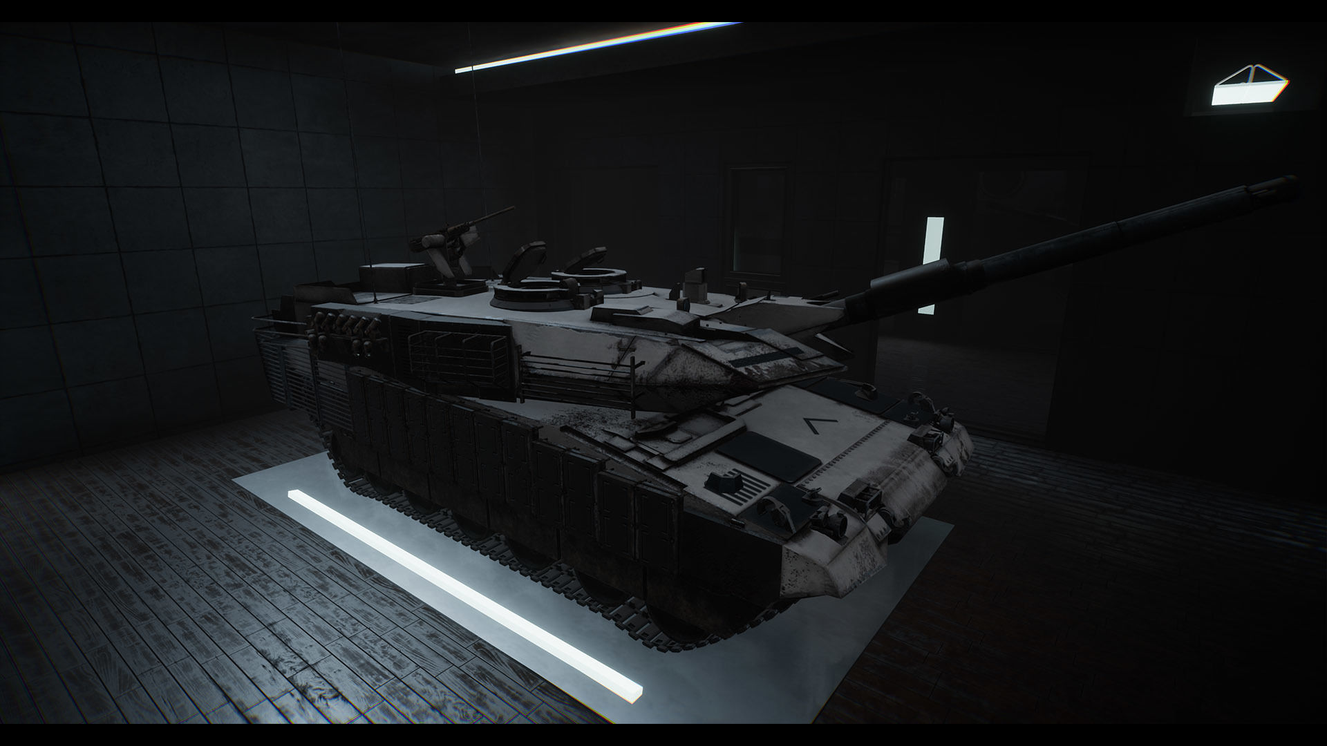 Custom Military Vehicles - Tank - Part D - 2 Vehicles Low-poly 3D model_5