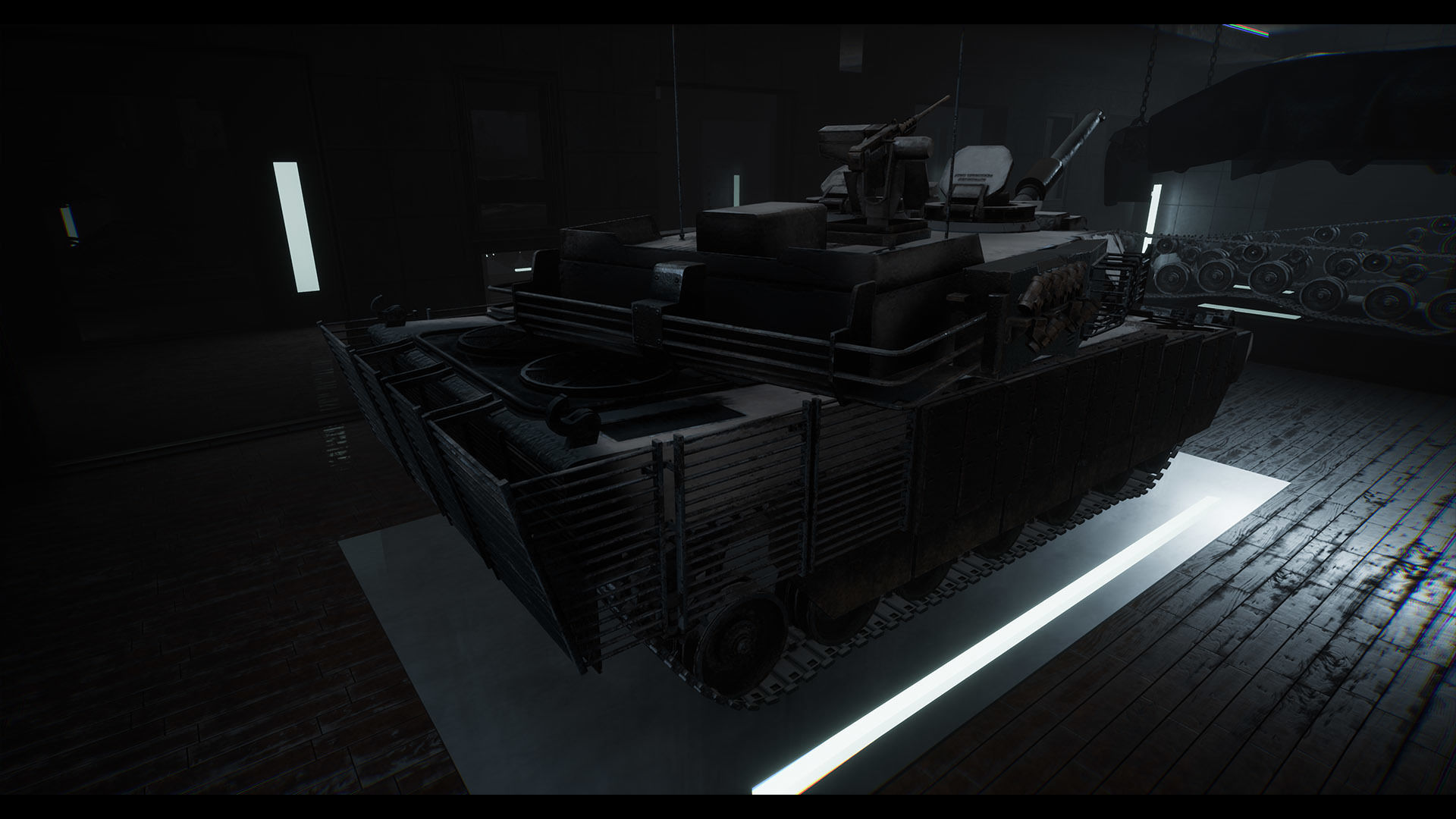 Custom Military Vehicles - Tank - Part D - 2 Vehicles Low-poly 3D model_6