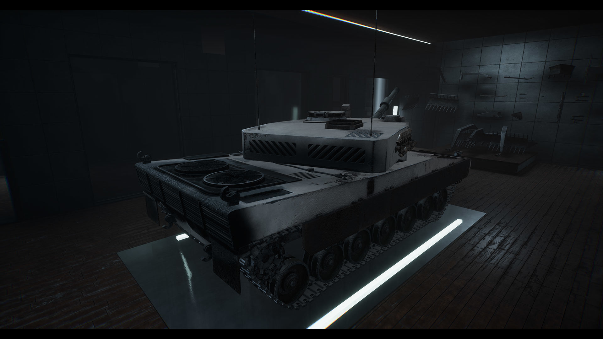 Custom Military Vehicles - Tank - Part D - 2 Vehicles Low-poly 3D model_9