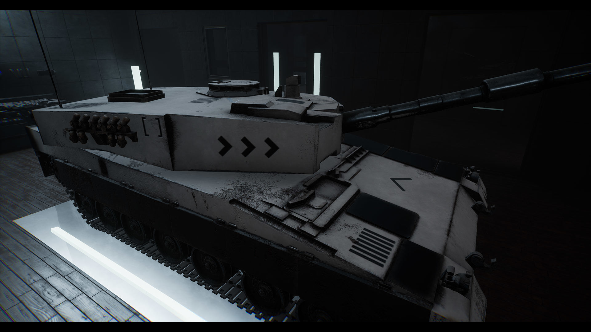 Custom Military Vehicles - Tank - Part D - 2 Vehicles Low-poly 3D model_10