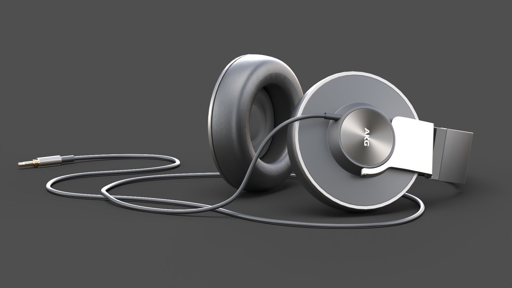AKG Headphones 3D model_3