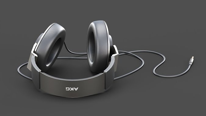 AKG Headphones 3D model