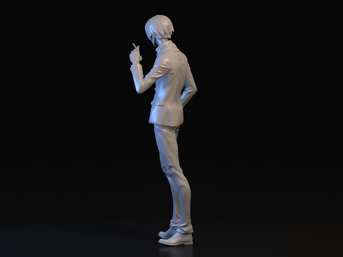 SANJI man in suit 3D model_15