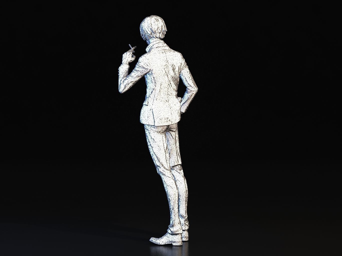SANJI man in suit 3D model_23
