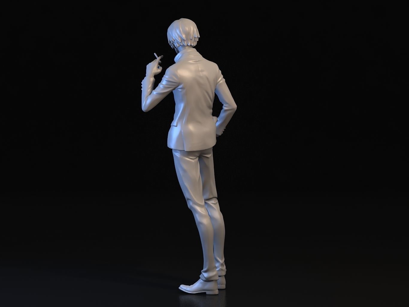 SANJI man in suit 3D model_14