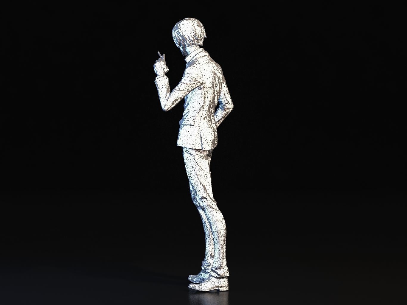 SANJI man in suit 3D model_24