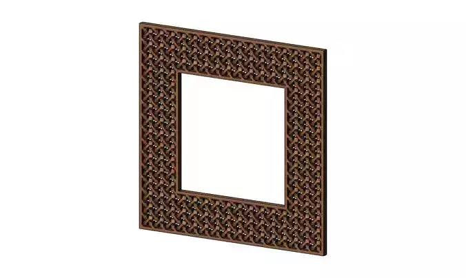 Moucharabieh mirror frame 