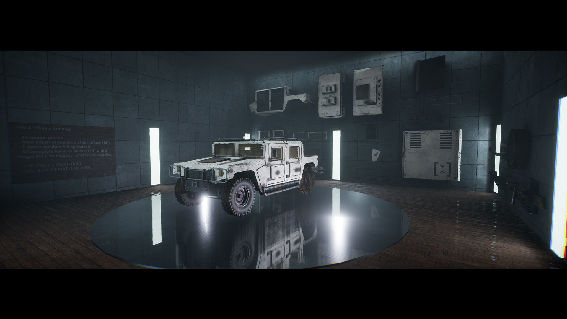 Custom Military Vehicles - Props - CMV Full Pack Low-poly 3D model_4