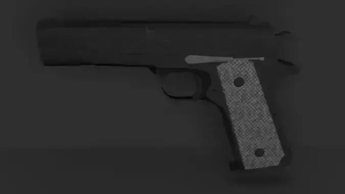 Animation  gun colt brazilian  