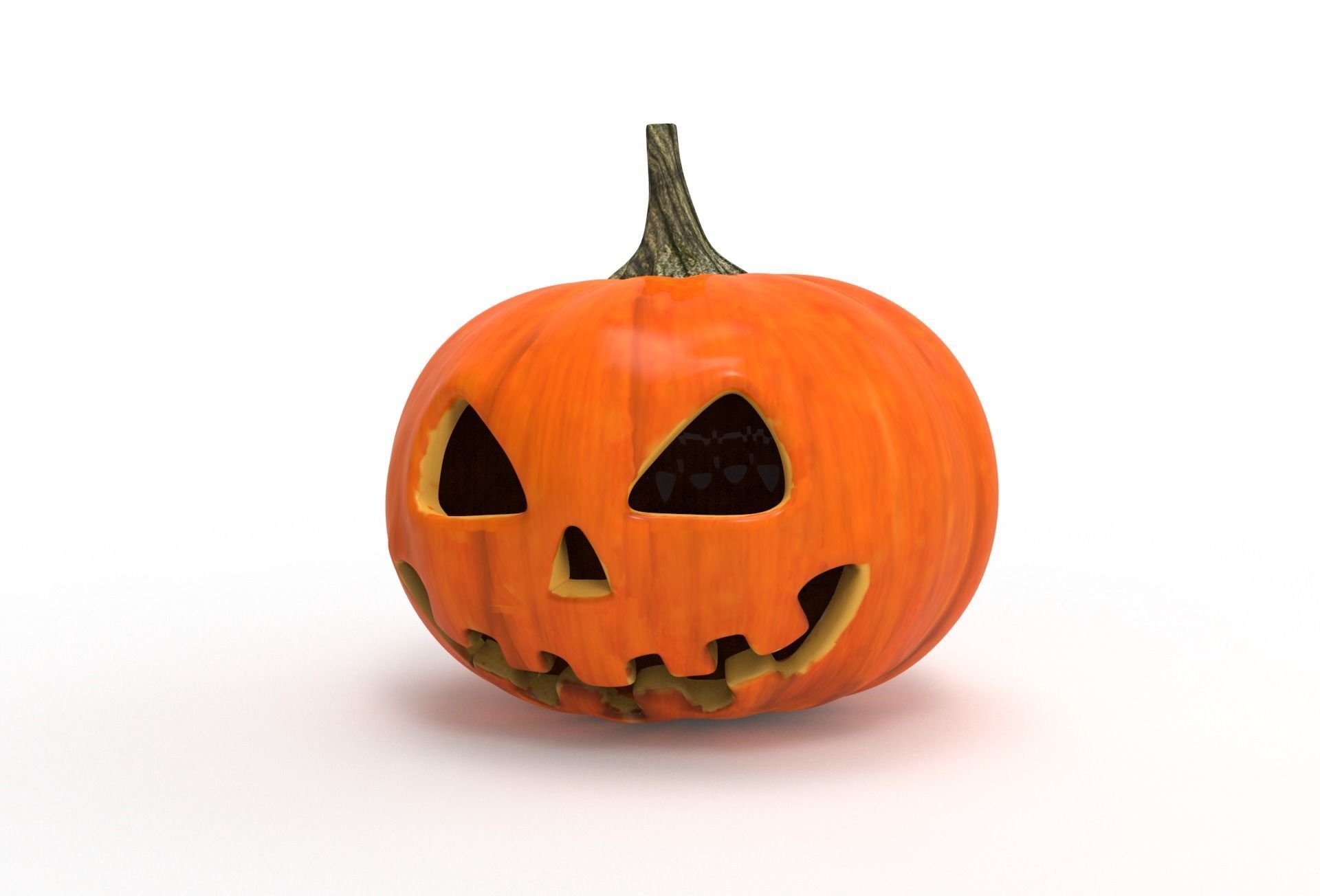 Halloween pumpkins 3D model_11