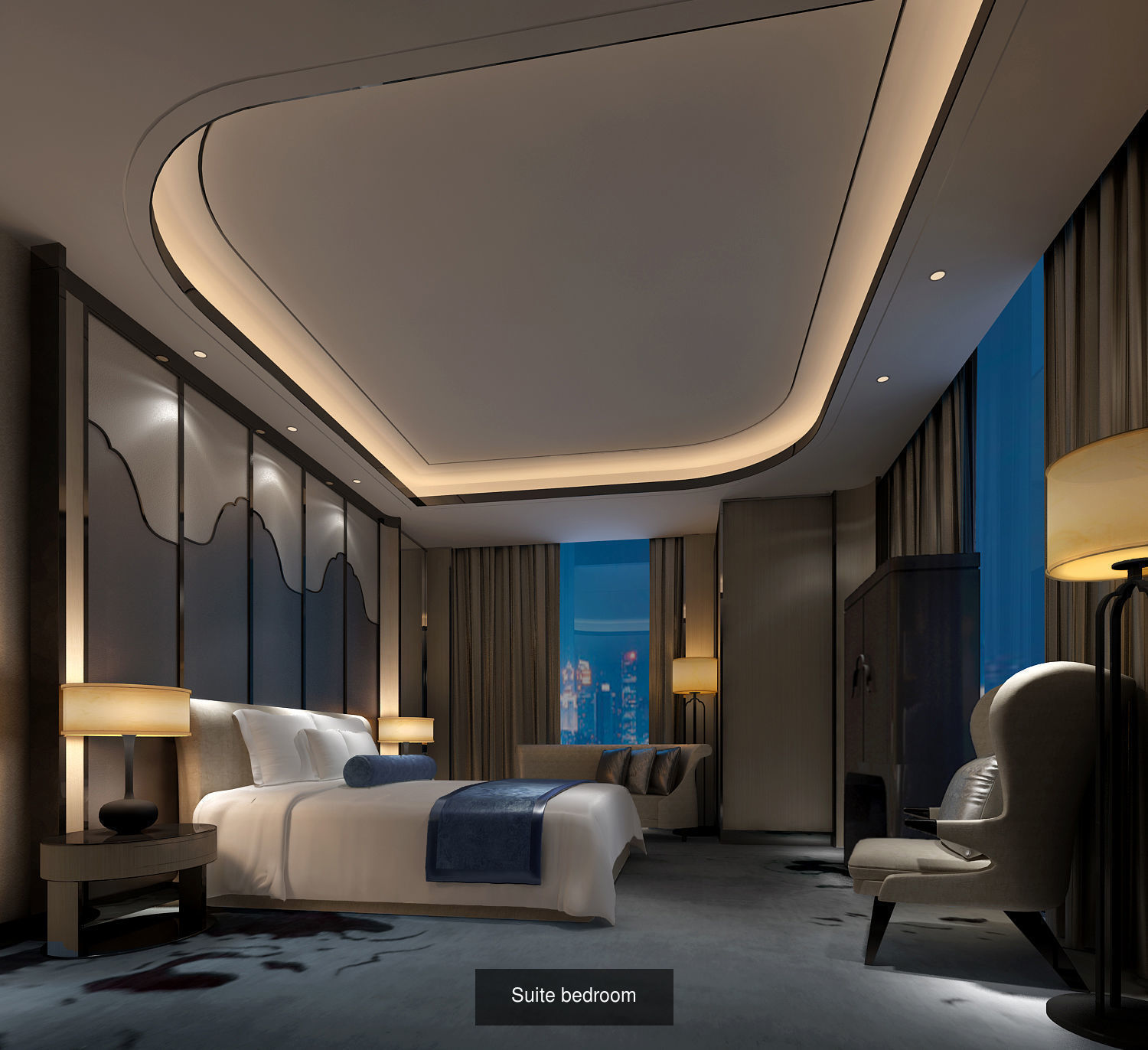 Hotel full set 3d model 3D Model Collection_2