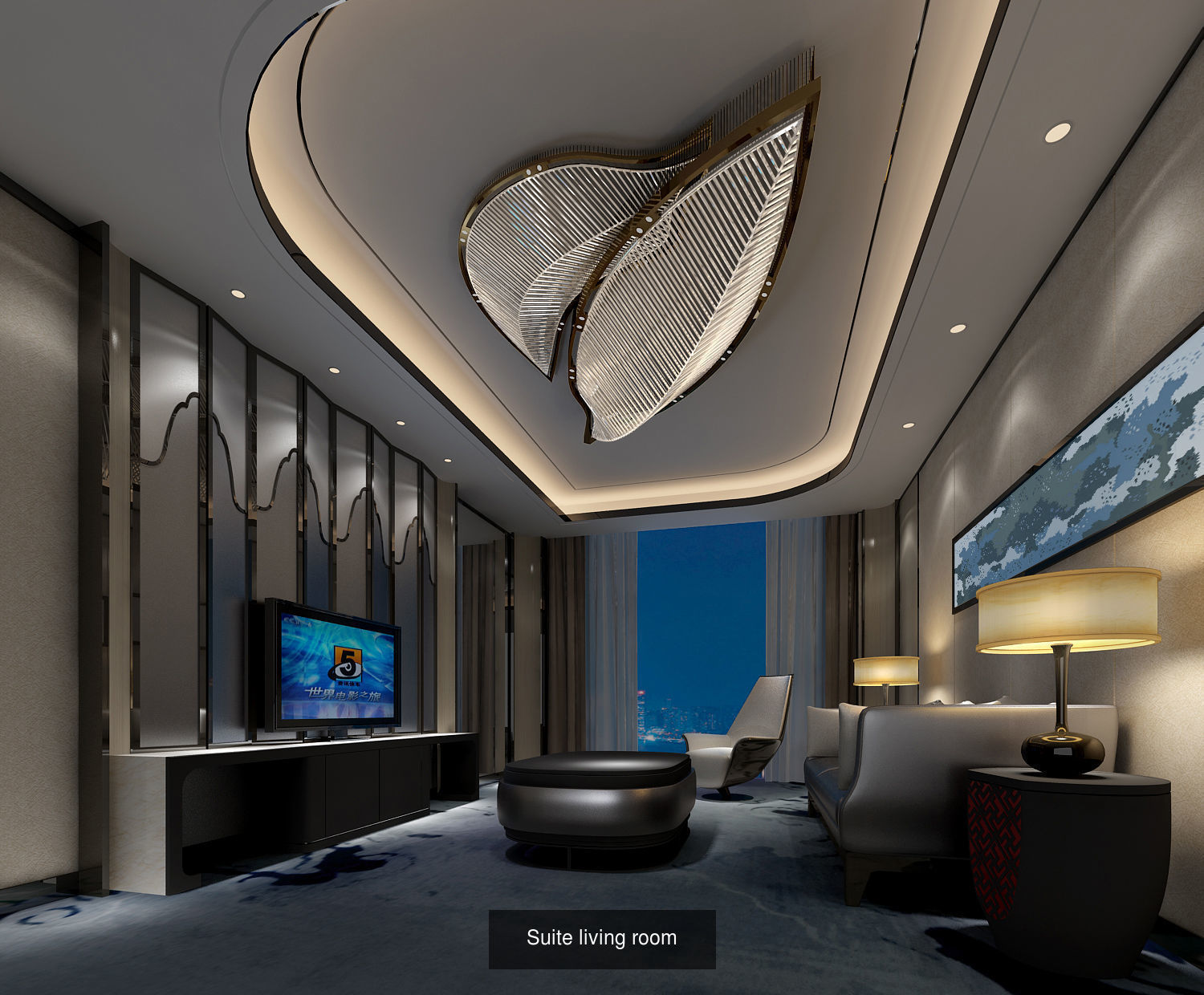 Hotel full set 3d model 3D Model Collection_1