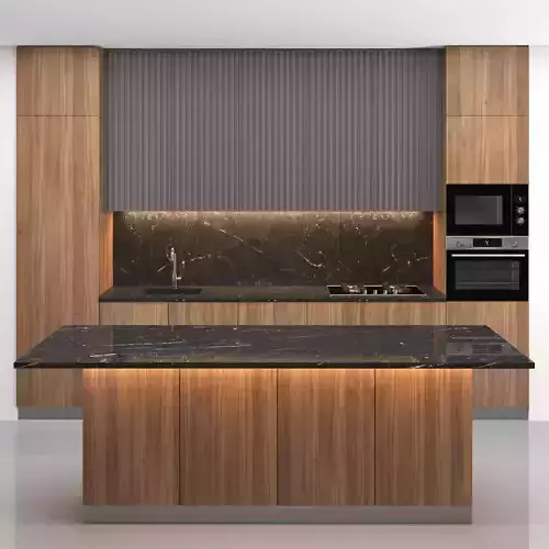 Modern kitchen with island 03