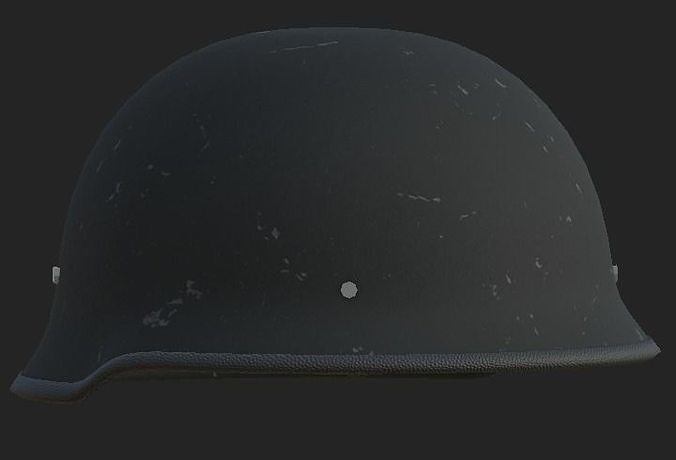 Acorn Half Helmet Low-poly 3D model
