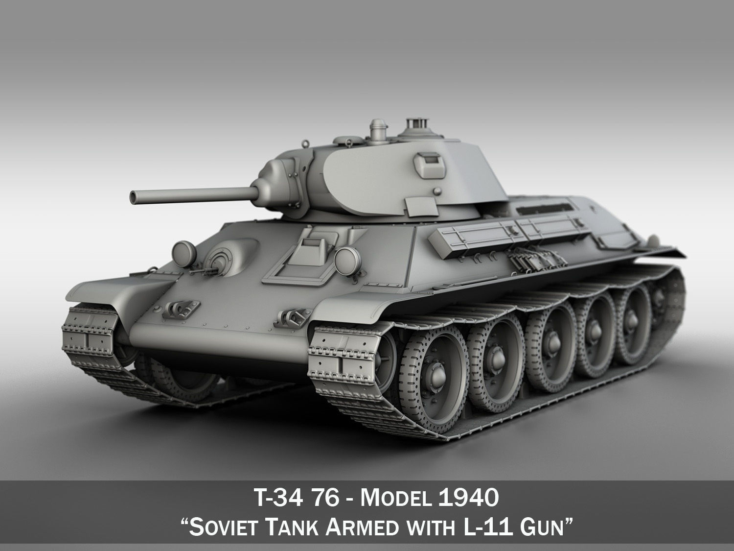 T-34-76 - Model 1940 - Soviet Medium Tank