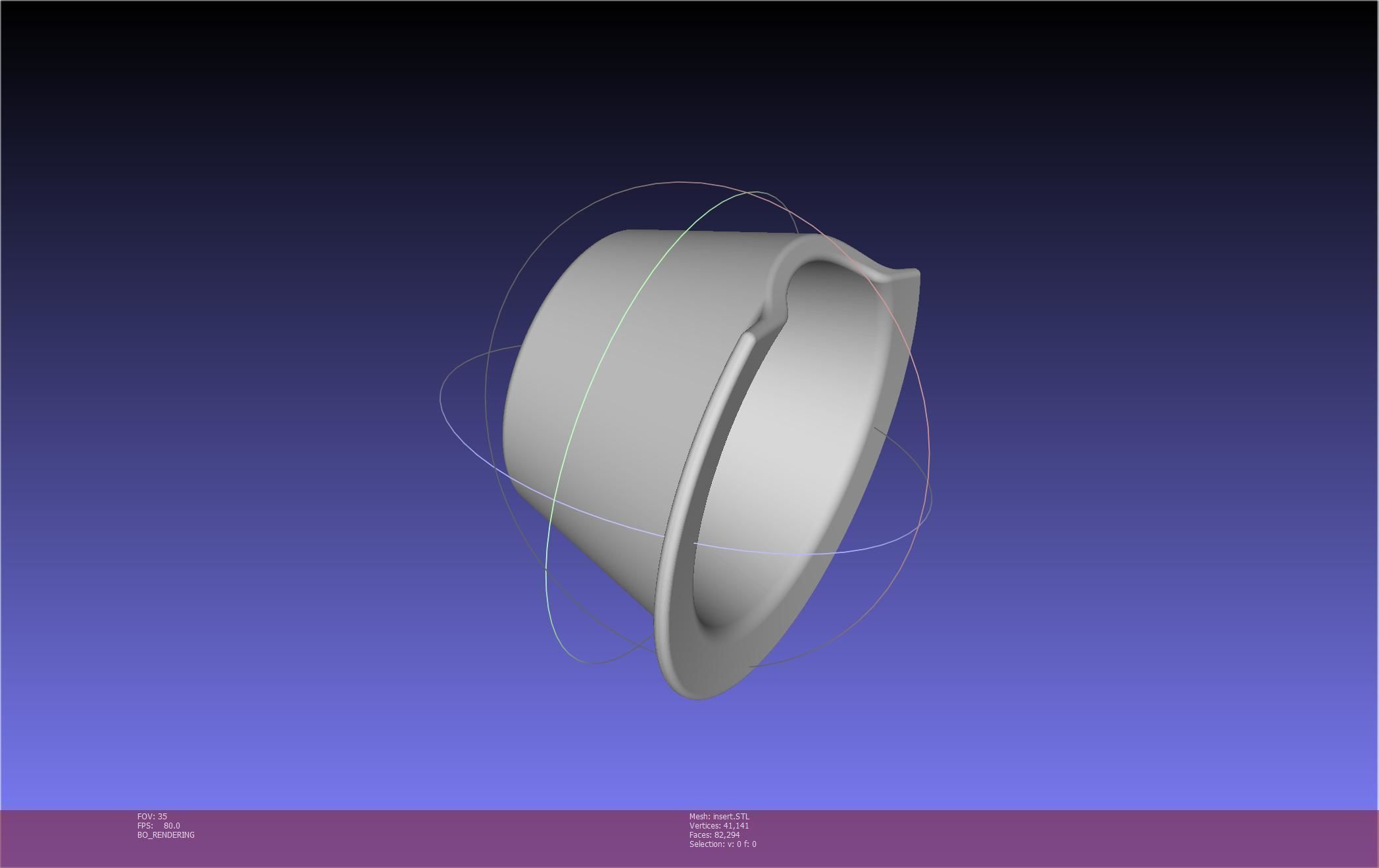 Mask Raiser-Inlet For Fabric Masks 3D print model_70