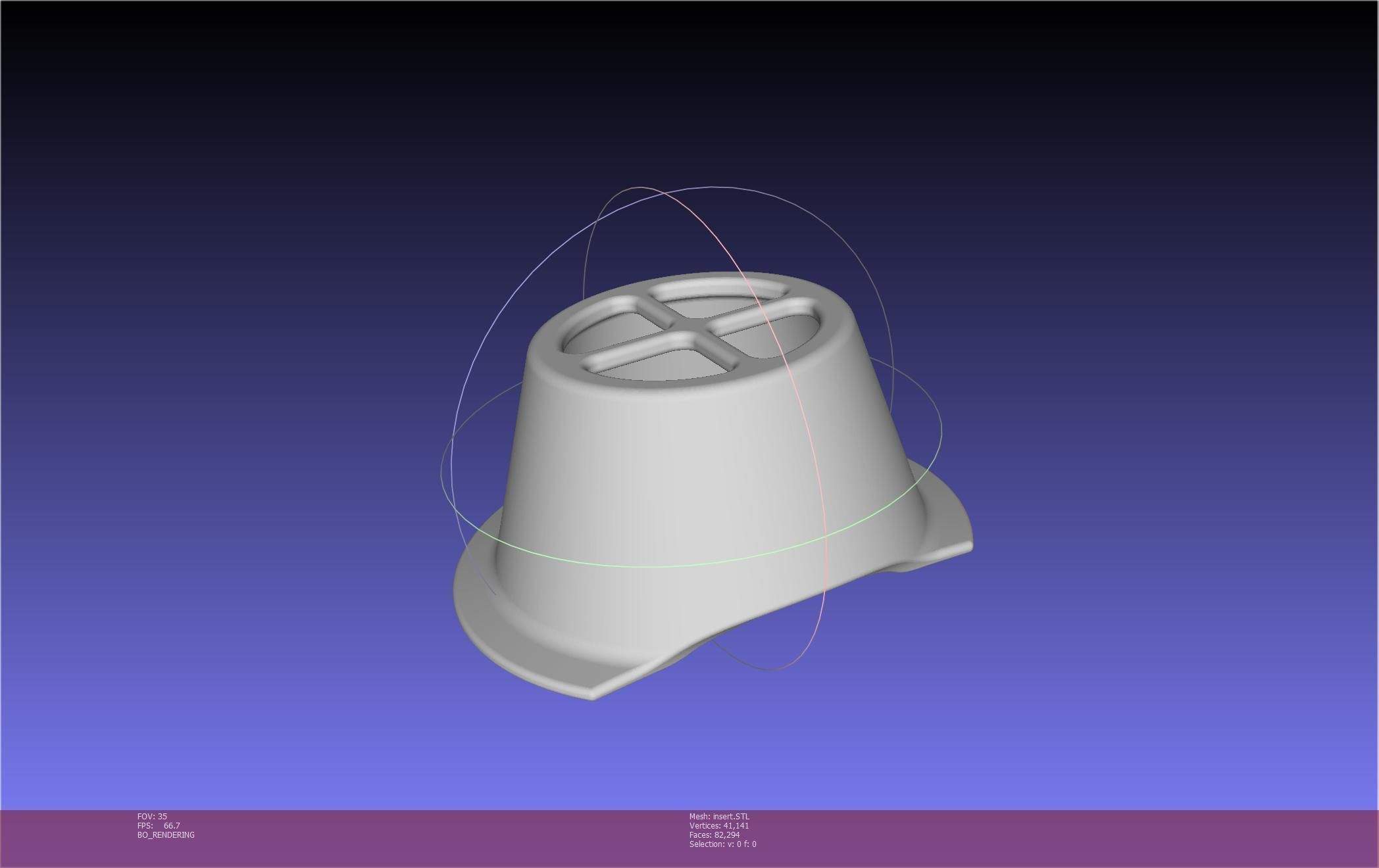 Mask Raiser-Inlet For Fabric Masks 3D print model_48