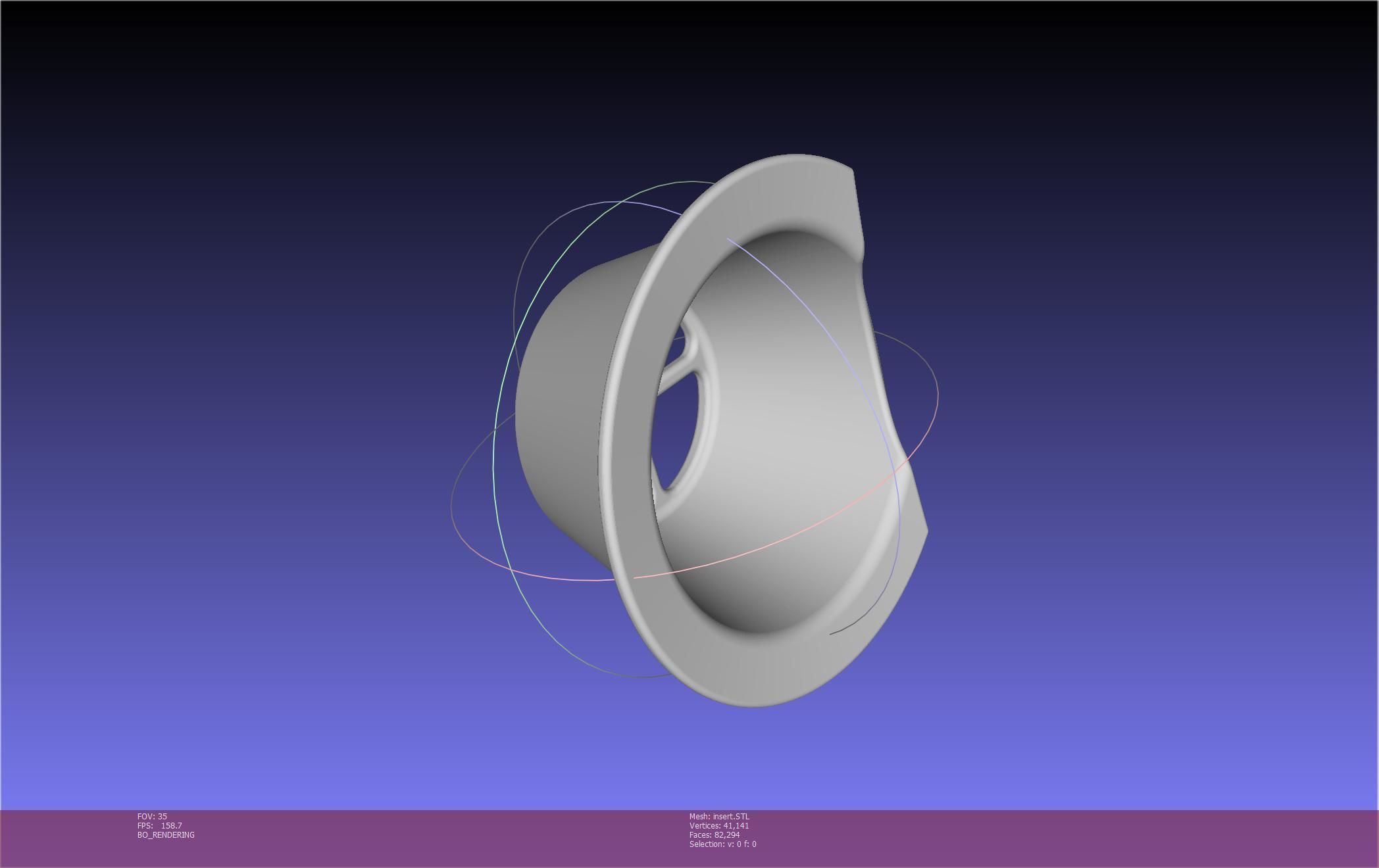 Mask Raiser-Inlet For Fabric Masks 3D print model_64