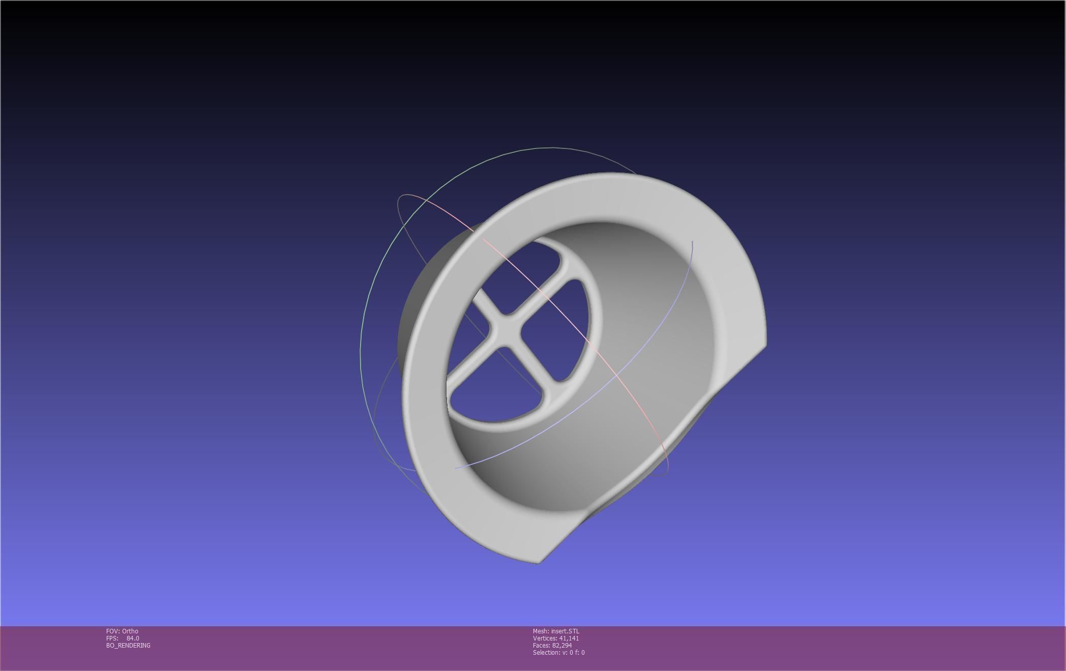 Mask Raiser-Inlet For Fabric Masks 3D print model_46