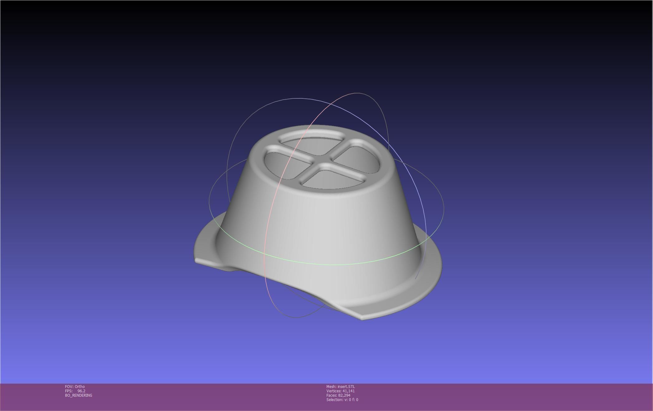 Mask Raiser-Inlet For Fabric Masks 3D print model_43