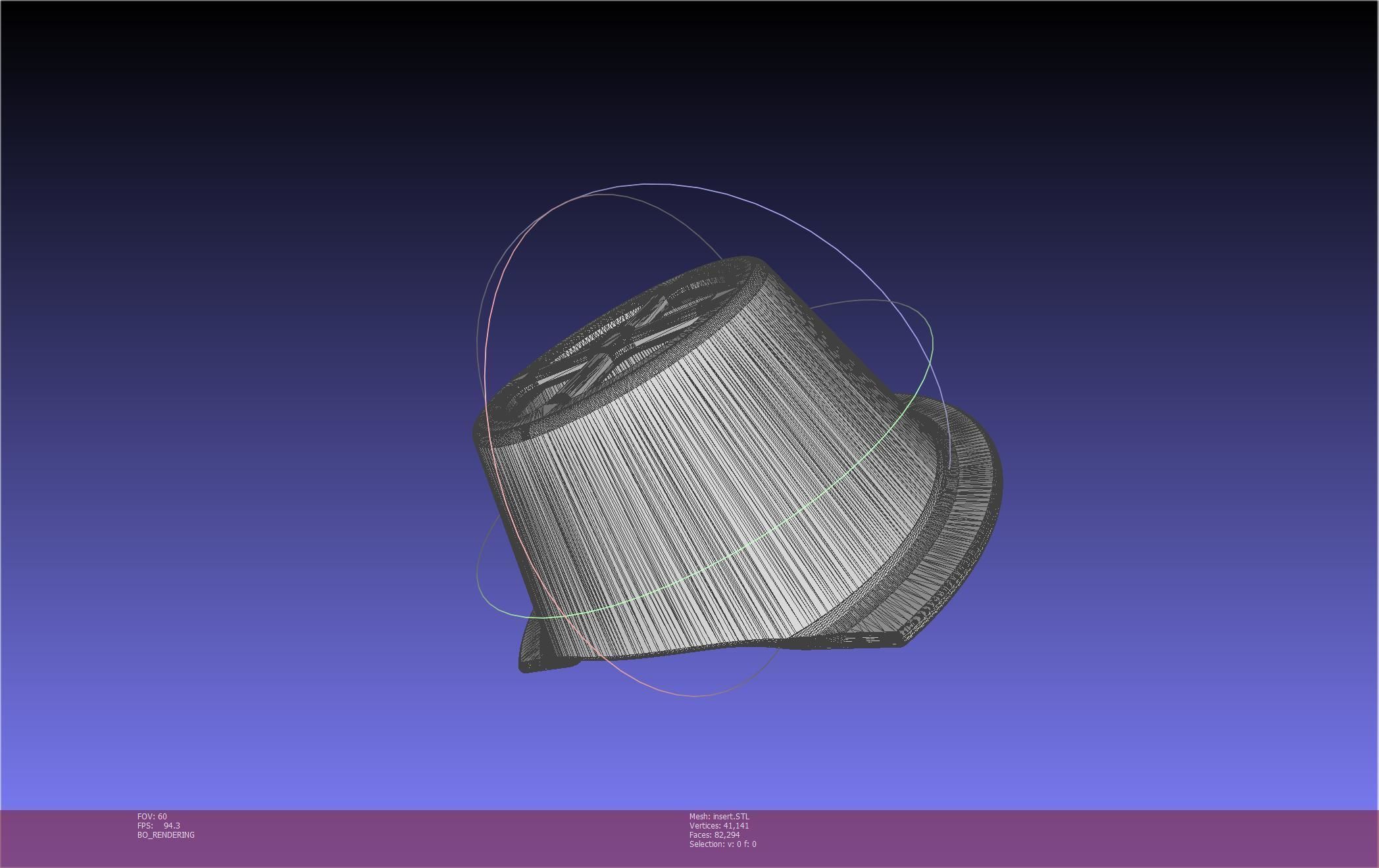 Mask Raiser-Inlet For Fabric Masks 3D print model_36