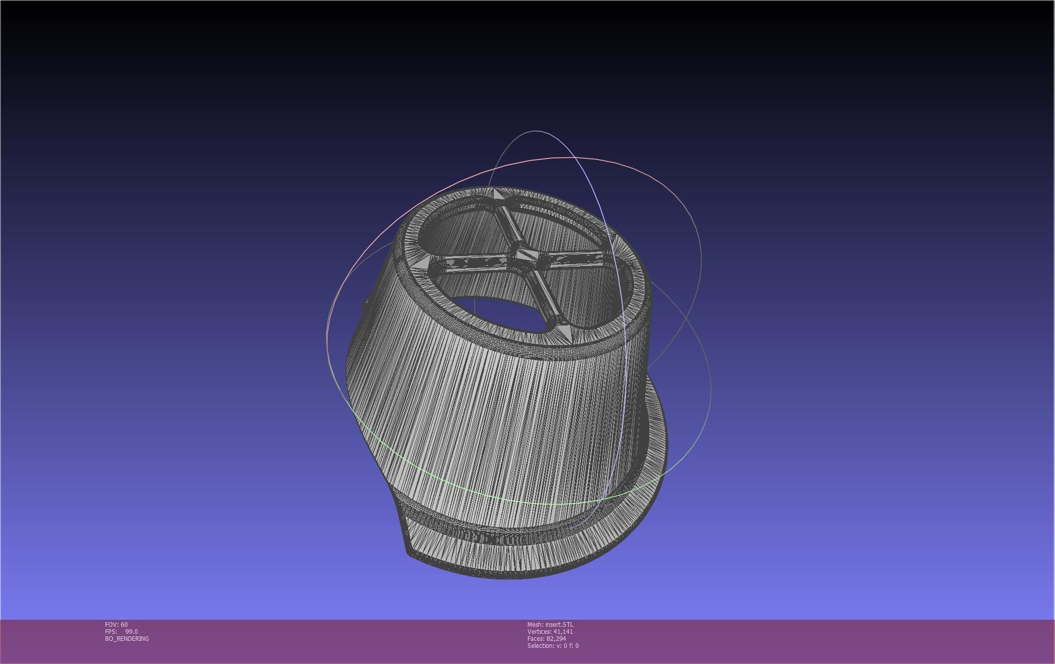 Mask Raiser-Inlet For Fabric Masks 3D print model_31