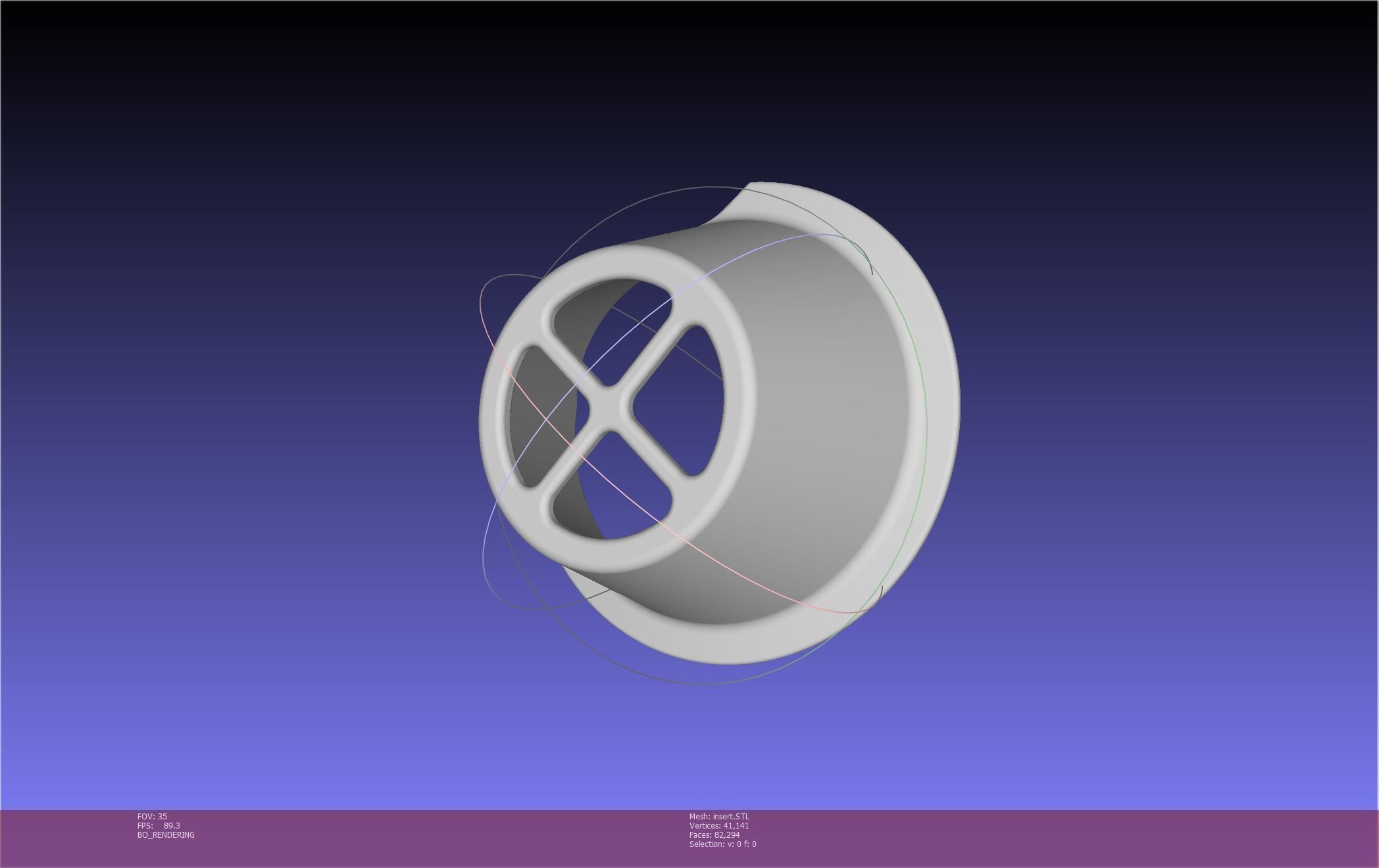 Mask Raiser-Inlet For Fabric Masks 3D print model_67