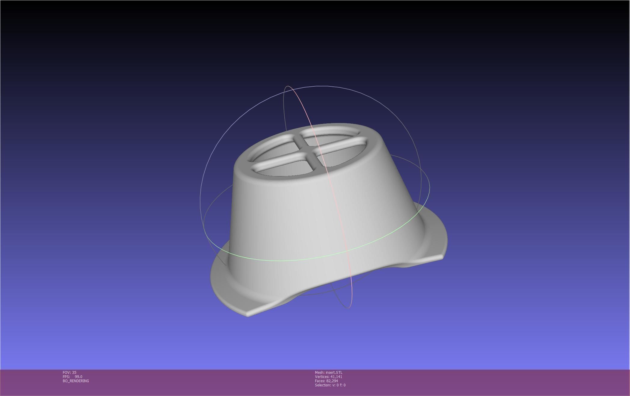 Mask Raiser-Inlet For Fabric Masks 3D print model_62