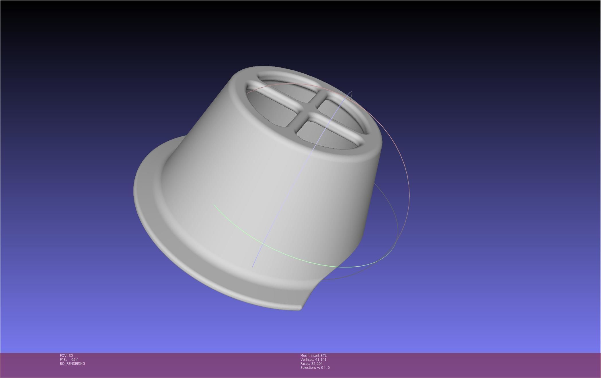 Mask Raiser-Inlet For Fabric Masks 3D print model_83