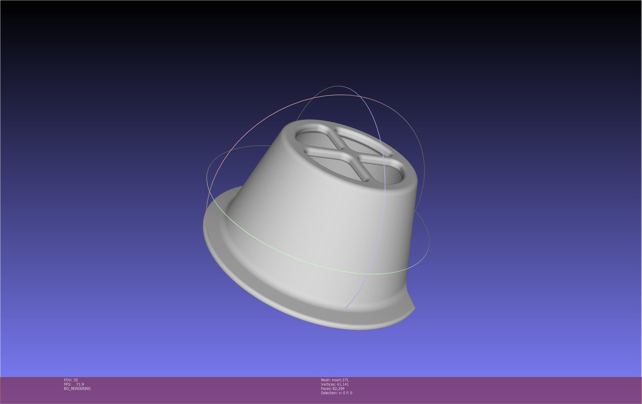 Mask Raiser-Inlet For Fabric Masks 3D print model_58