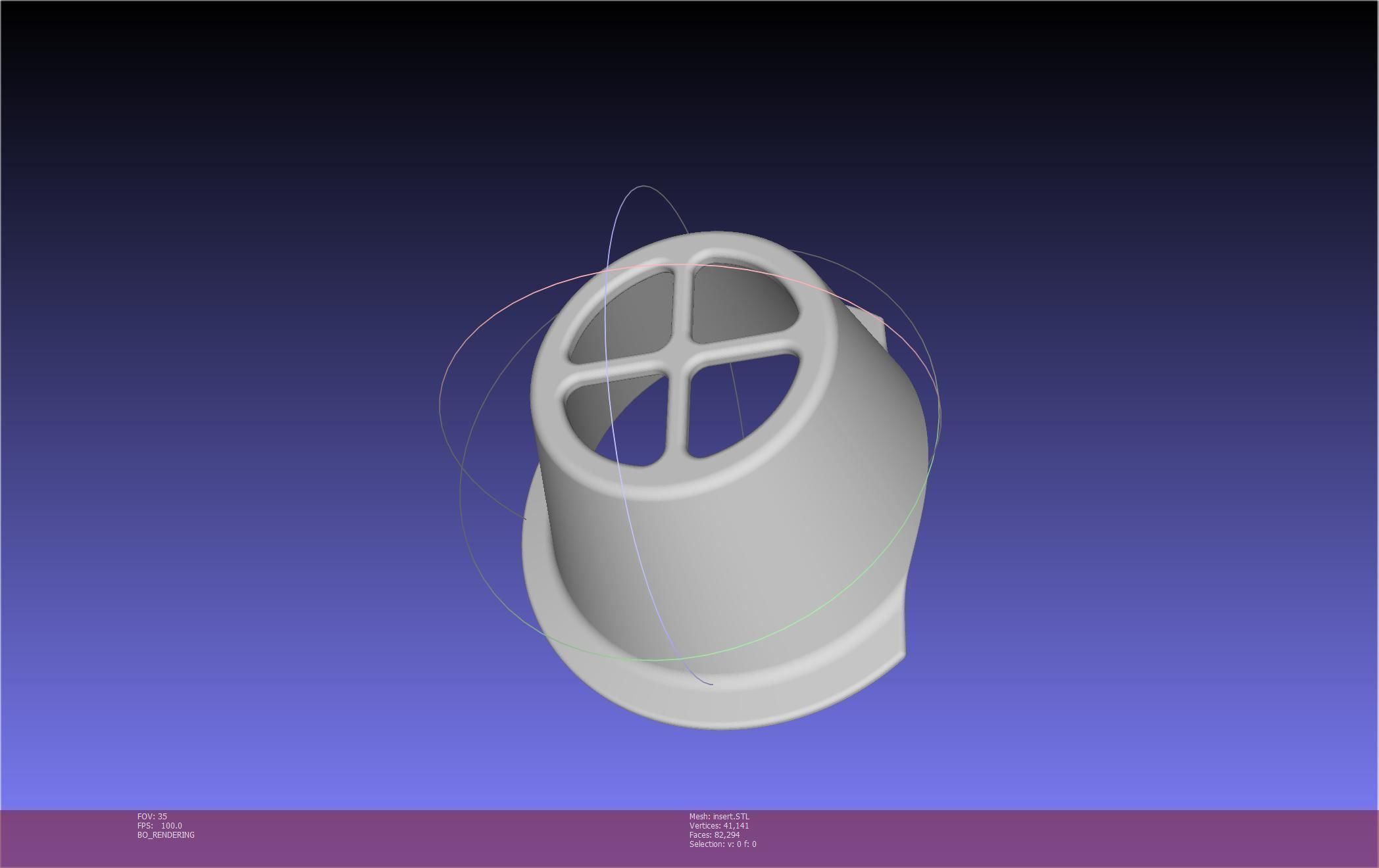 Mask Raiser-Inlet For Fabric Masks 3D print model_80