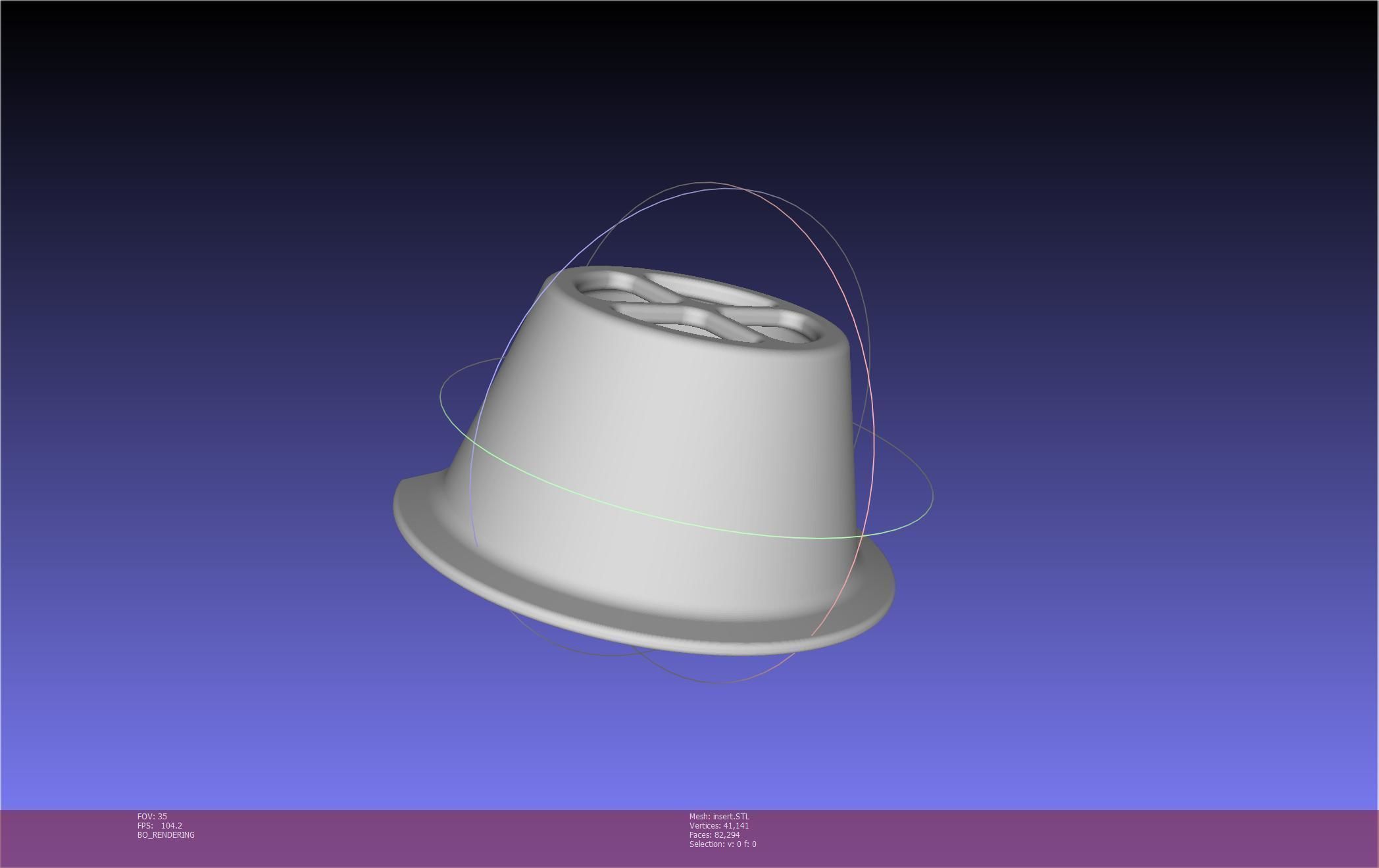 Mask Raiser-Inlet For Fabric Masks 3D print model_77