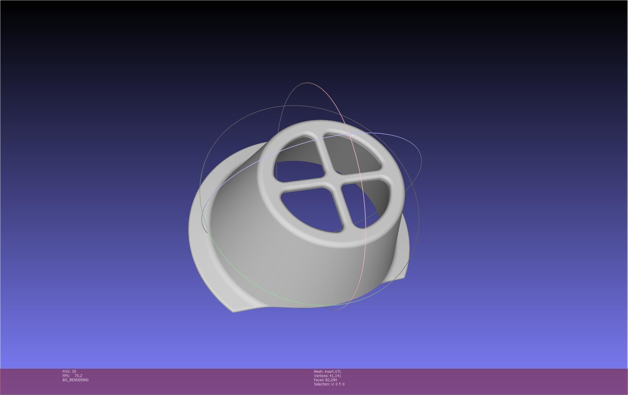 Mask Raiser-Inlet For Fabric Masks 3D print model_49