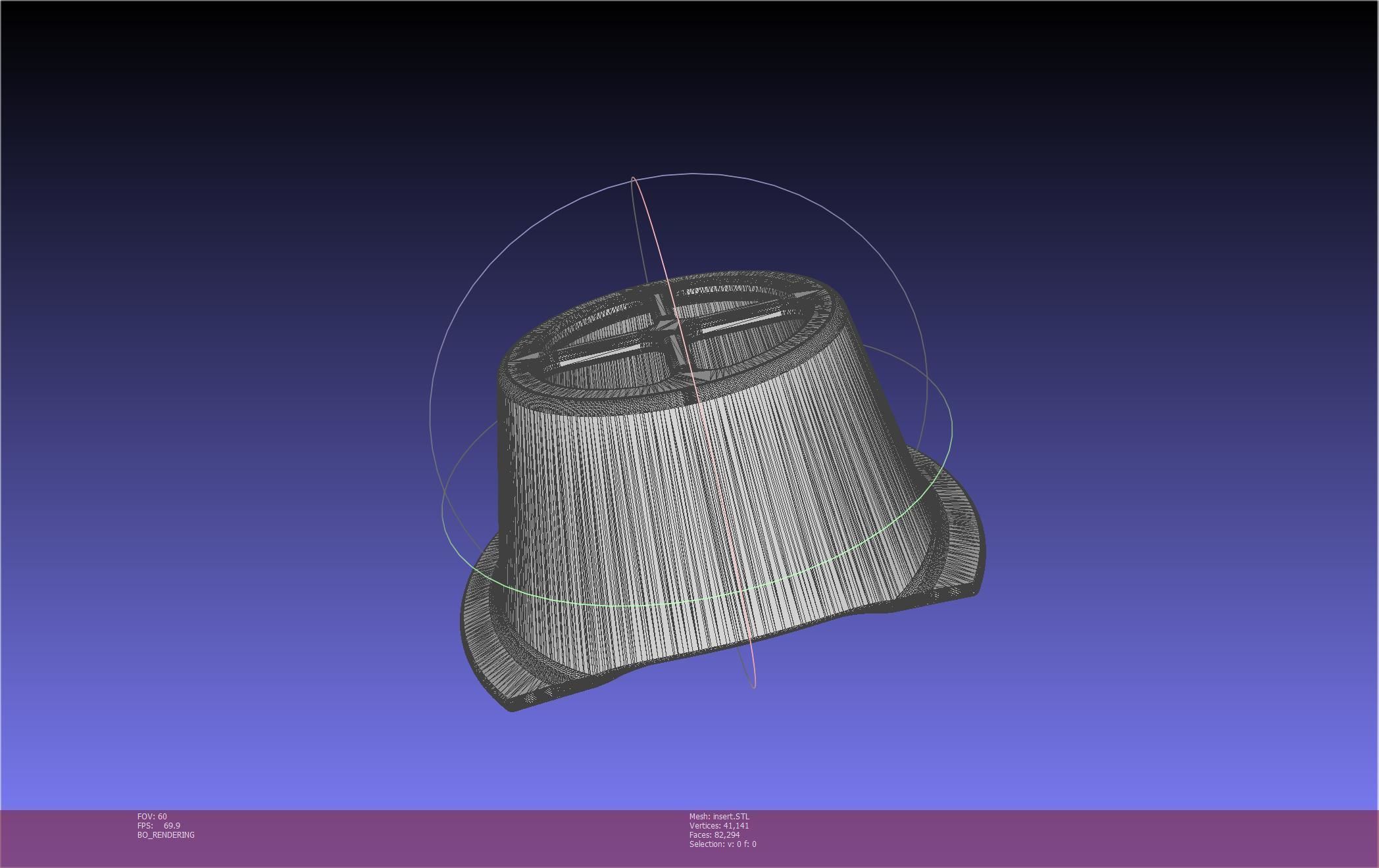 Mask Raiser-Inlet For Fabric Masks 3D print model_32