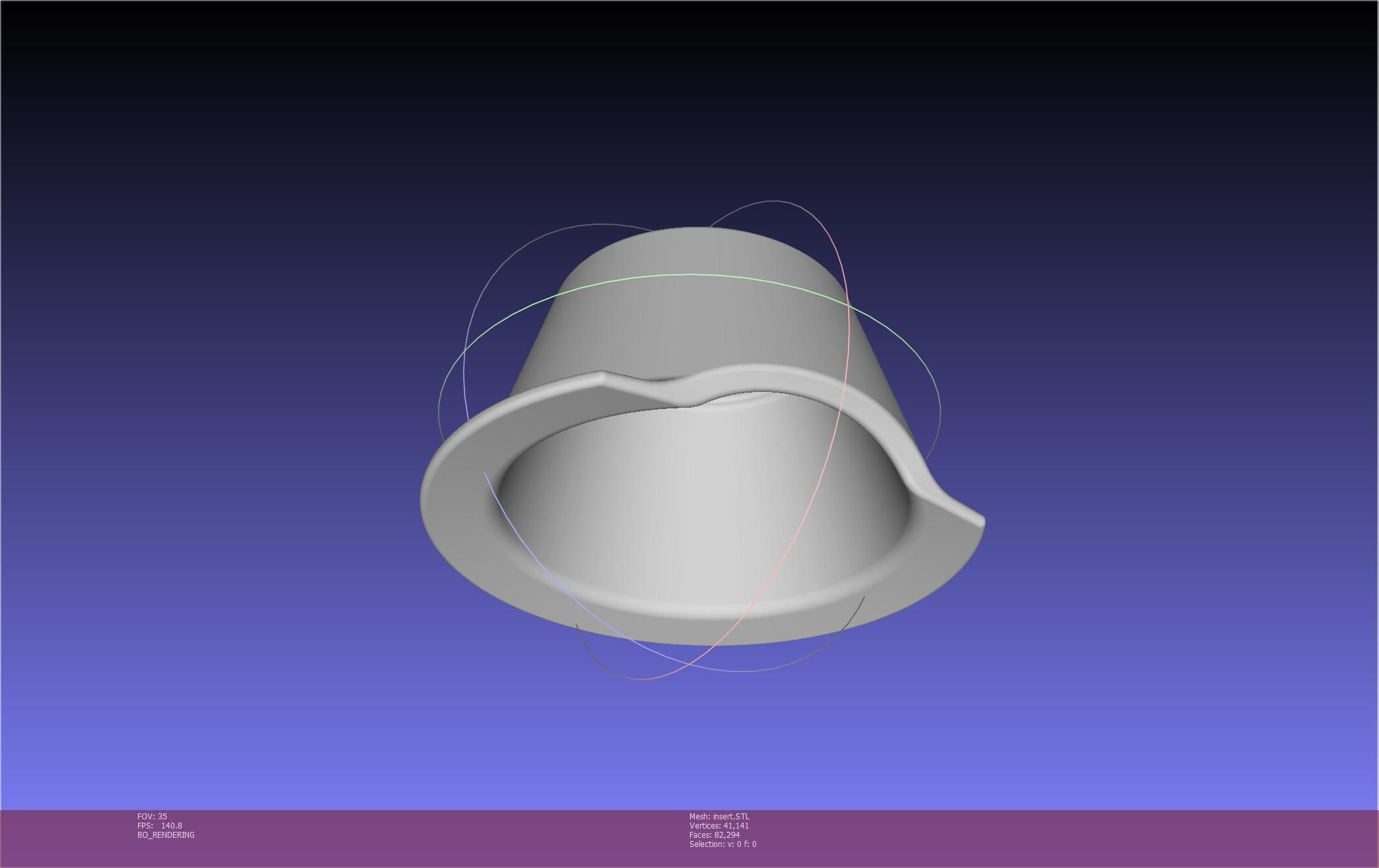 Mask Raiser-Inlet For Fabric Masks 3D print model_63