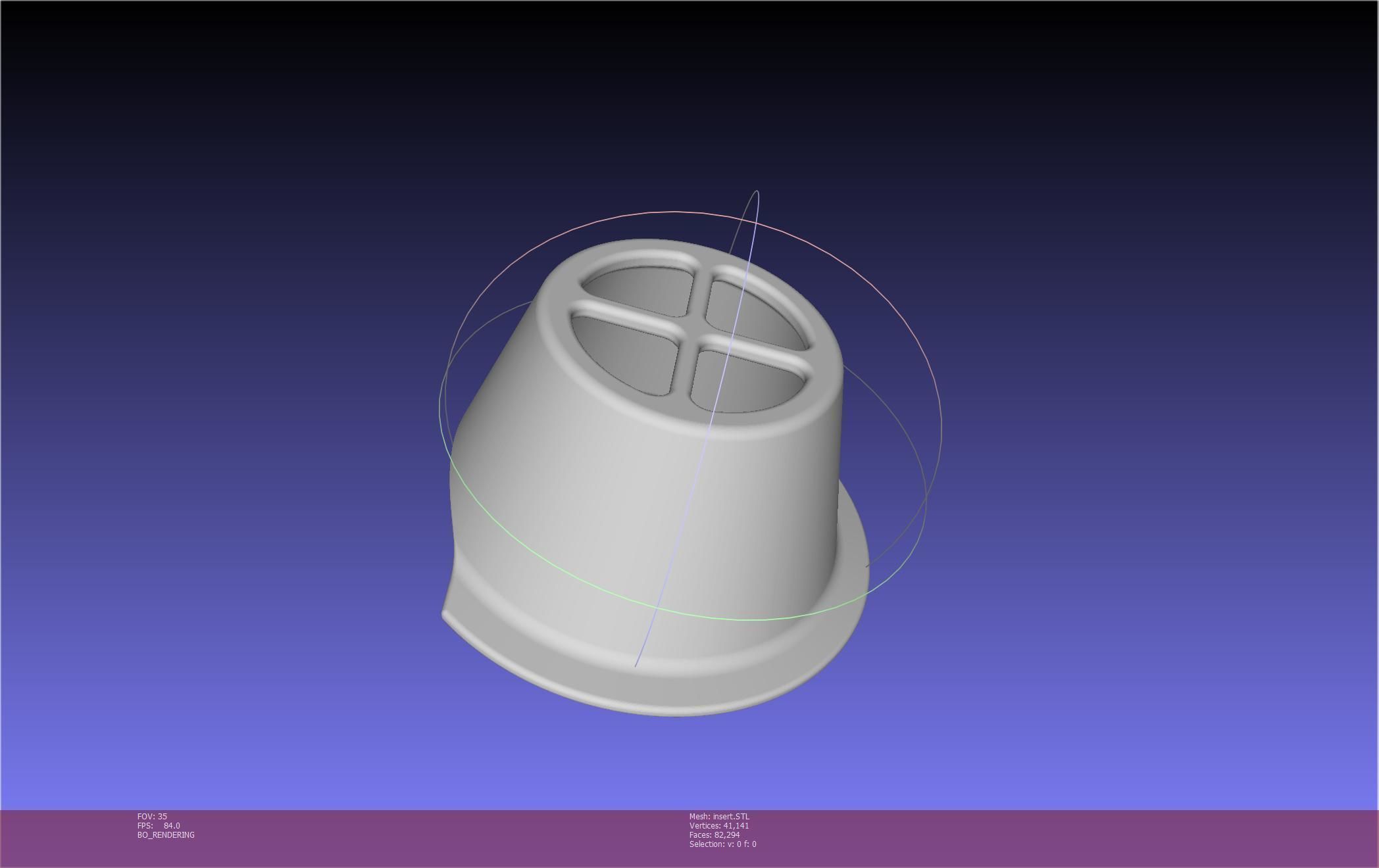 Mask Raiser-Inlet For Fabric Masks 3D print model_68