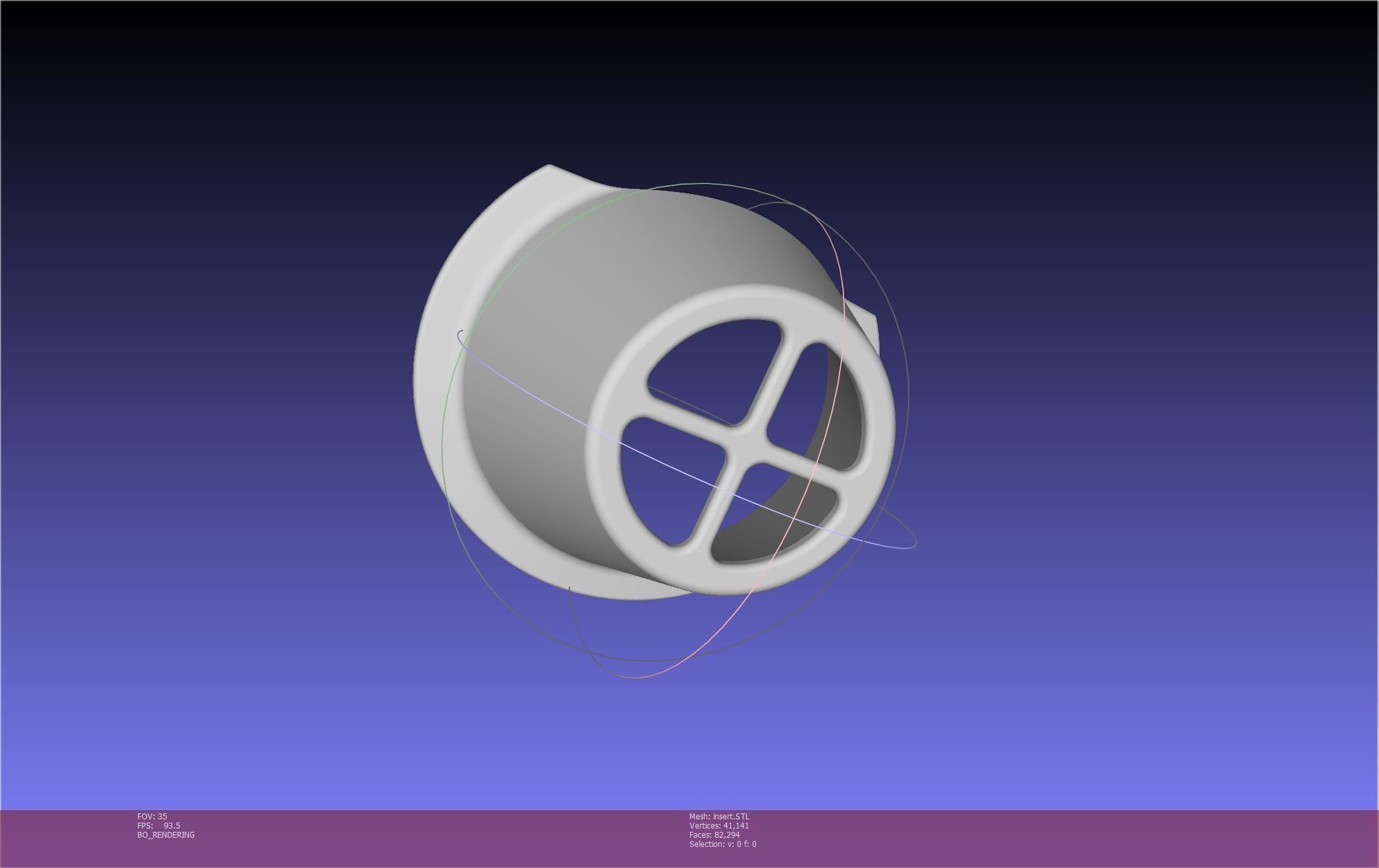 Mask Raiser-Inlet For Fabric Masks 3D print model_73