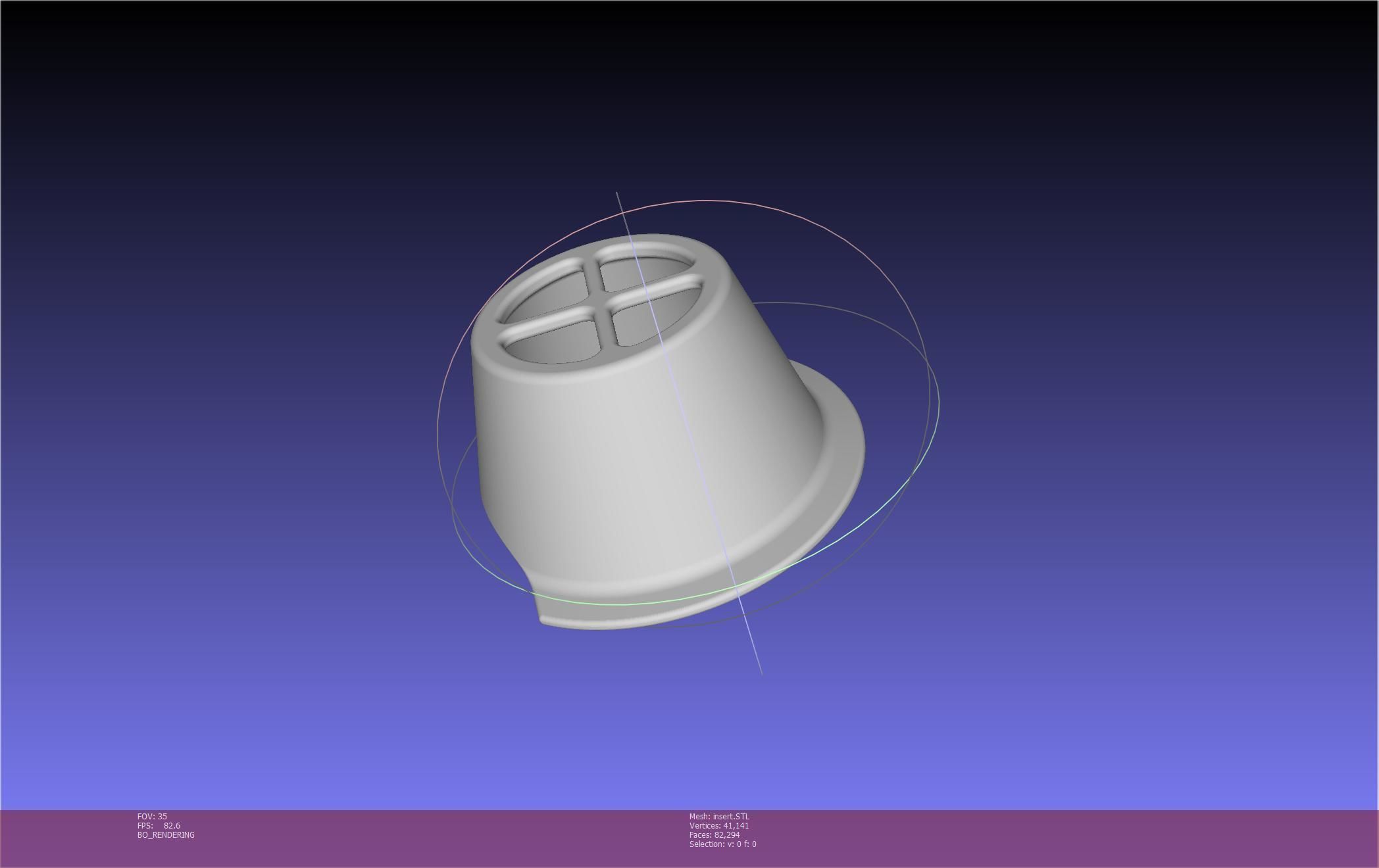 Mask Raiser-Inlet For Fabric Masks 3D print model_90