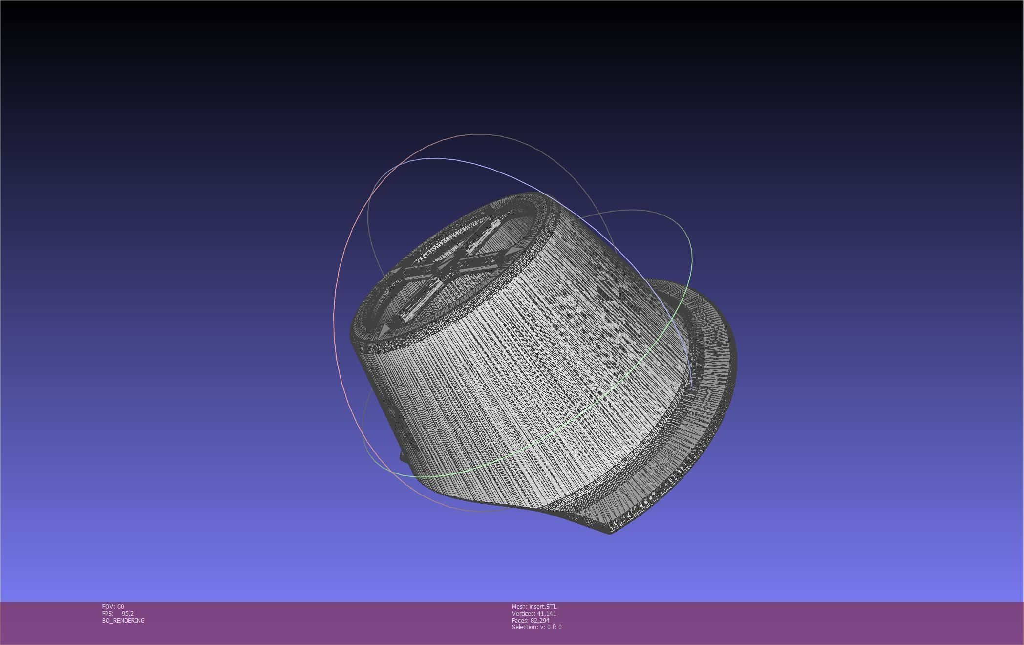 Mask Raiser-Inlet For Fabric Masks 3D print model_35