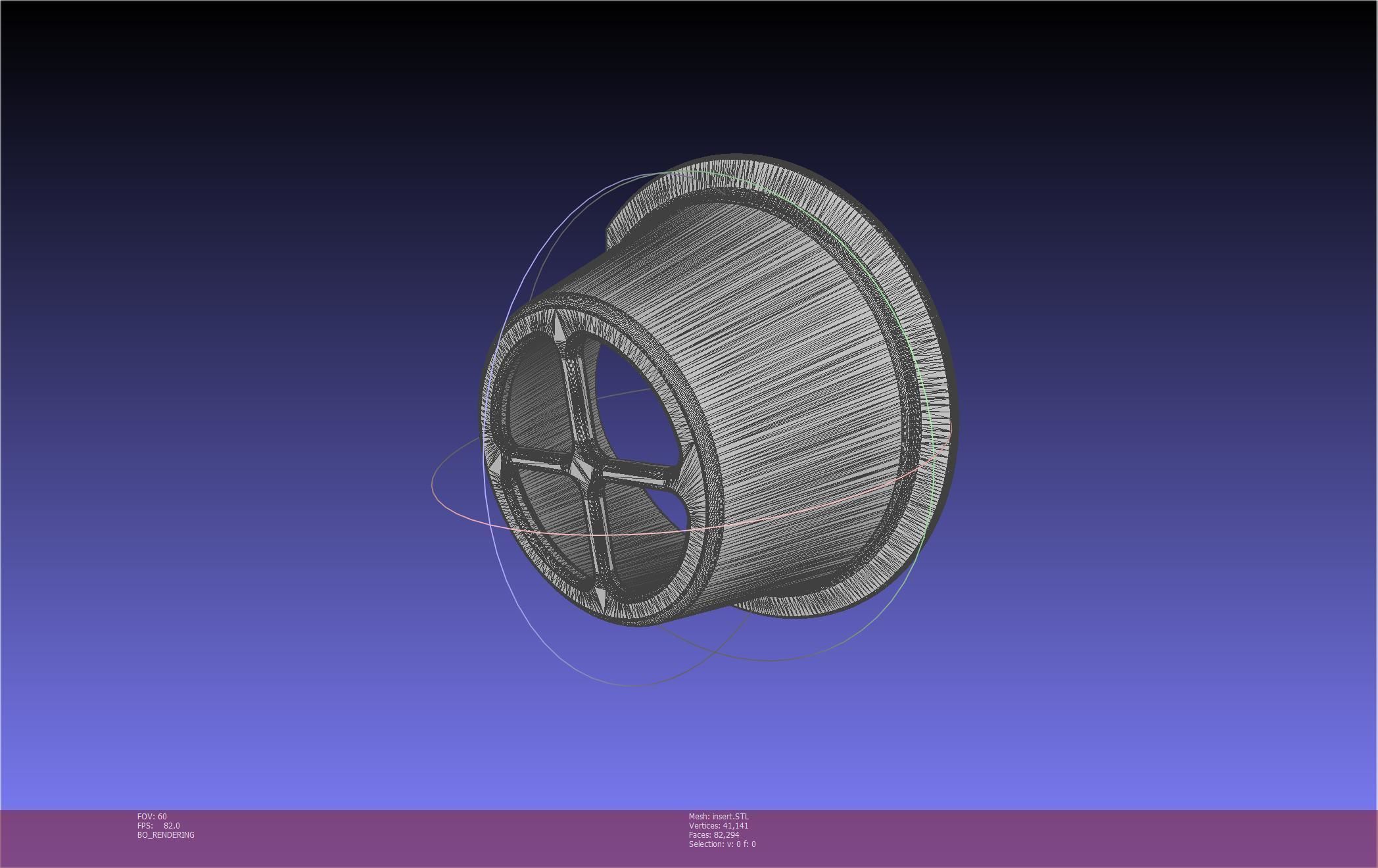 Mask Raiser-Inlet For Fabric Masks 3D print model_30