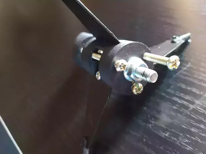 Secondary mirror holder 3D print model