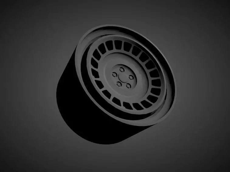 Rotiform VCE-T scalable and Printable rim 3D print model