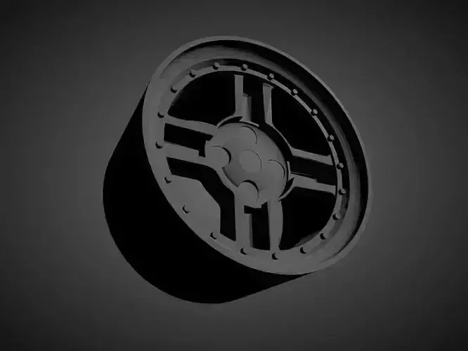 Rotiform RBQ scalable and Printable rim 3D print model
