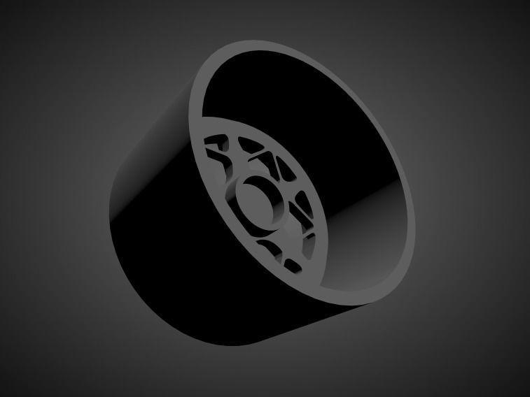 Rotiform LGB scalable and Printable rim 3D print model_1